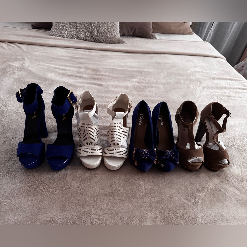 All new white one worn once only all